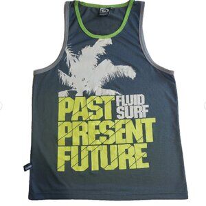 Fluidsurf Tank Top Shirt Sleeveless Men's Xl Beach Surfing Jersey Graphic